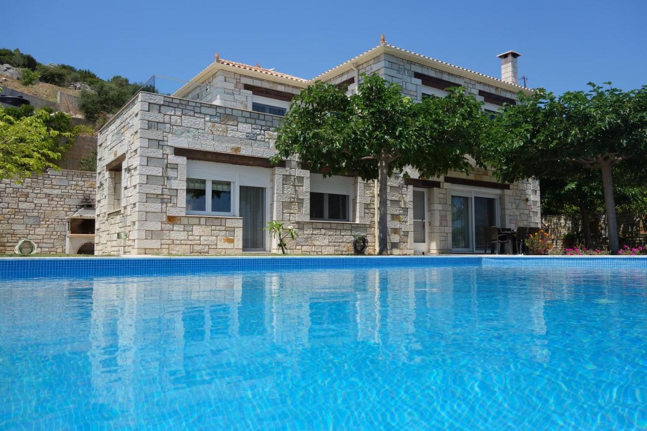 Infinity Blue Villa Koróni Buitenkant foto