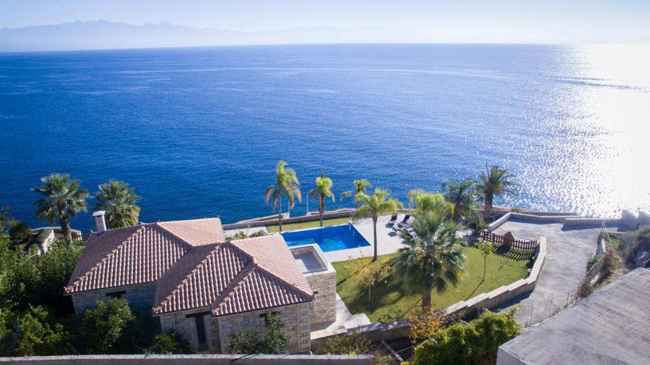 Infinity Blue Villa Koróni Buitenkant foto