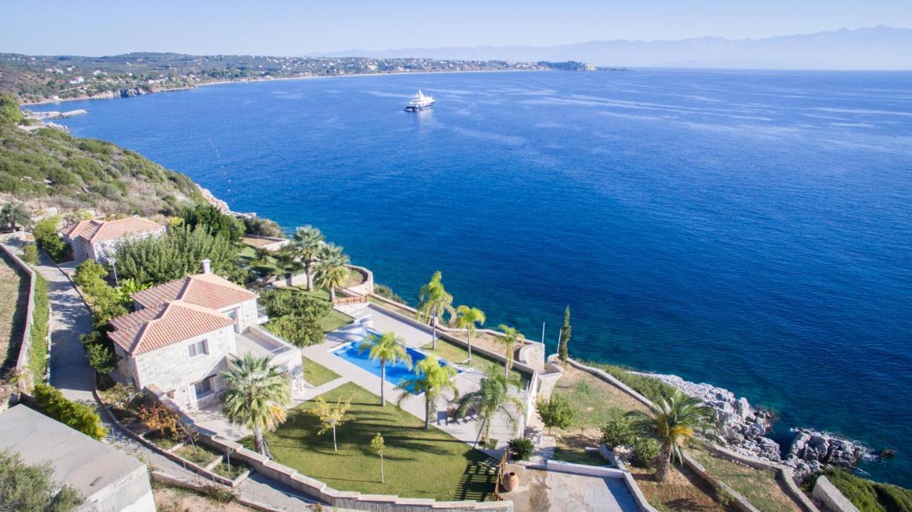Infinity Blue Villa Koróni Buitenkant foto